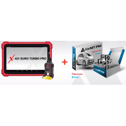 PACK X-431 EURO TURBO II + Base de données VL Pro