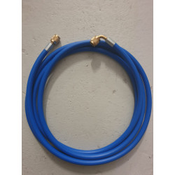 Tuyau femelles droit + 90 - 3 mètres pour R1234YF Bleu