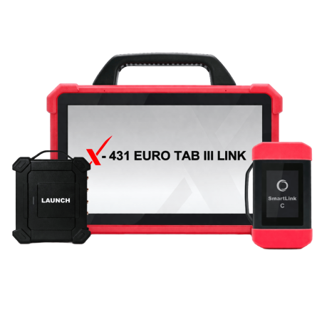 X-431 EURO TAB III - Smartlink - Oscilloscope - Outil TPMS - 3 ans