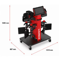 Chariot X-613 support 4 points
