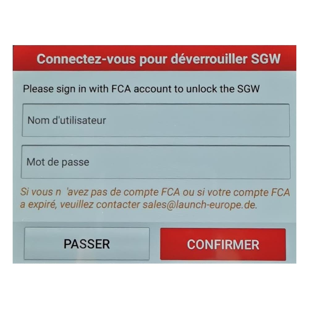 Licence FCA Cybersécurisé, pack de 12 mois