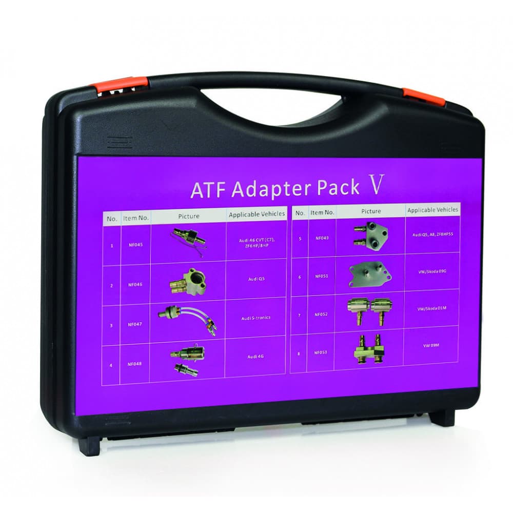 ADAPTATEURS Mallette 5 pour machine mainyenance boîtes auto