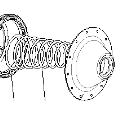 RESSORT Poumon de détaloneur TWC-521/621
