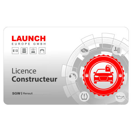 Licence SGW Renault Cybersécurisé - Jetons