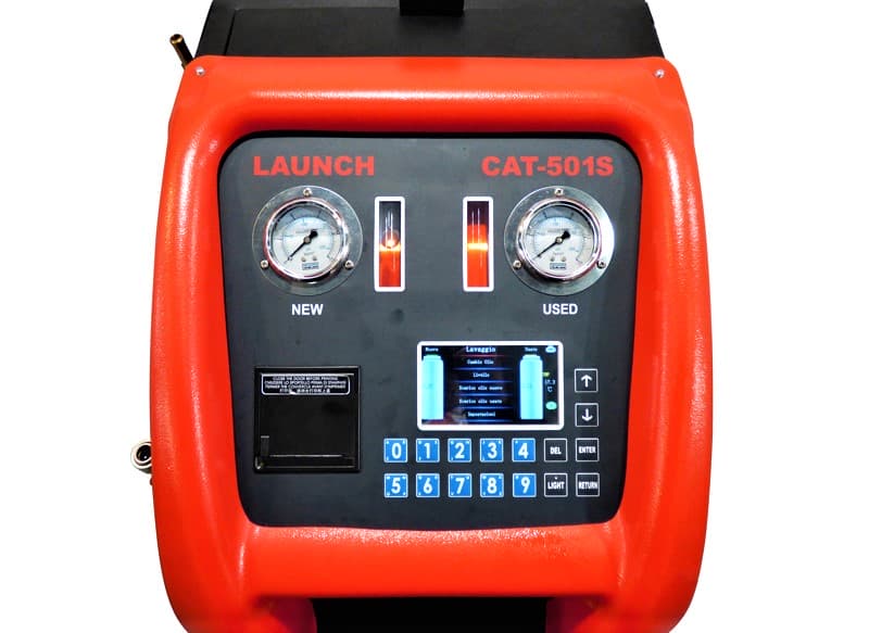 affichage de la machine cat 501 s